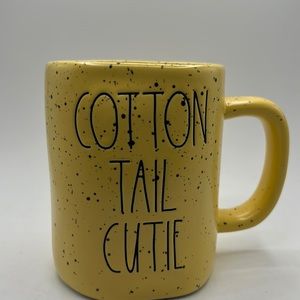 Rae Dunn cotton tail cutie speckled mug